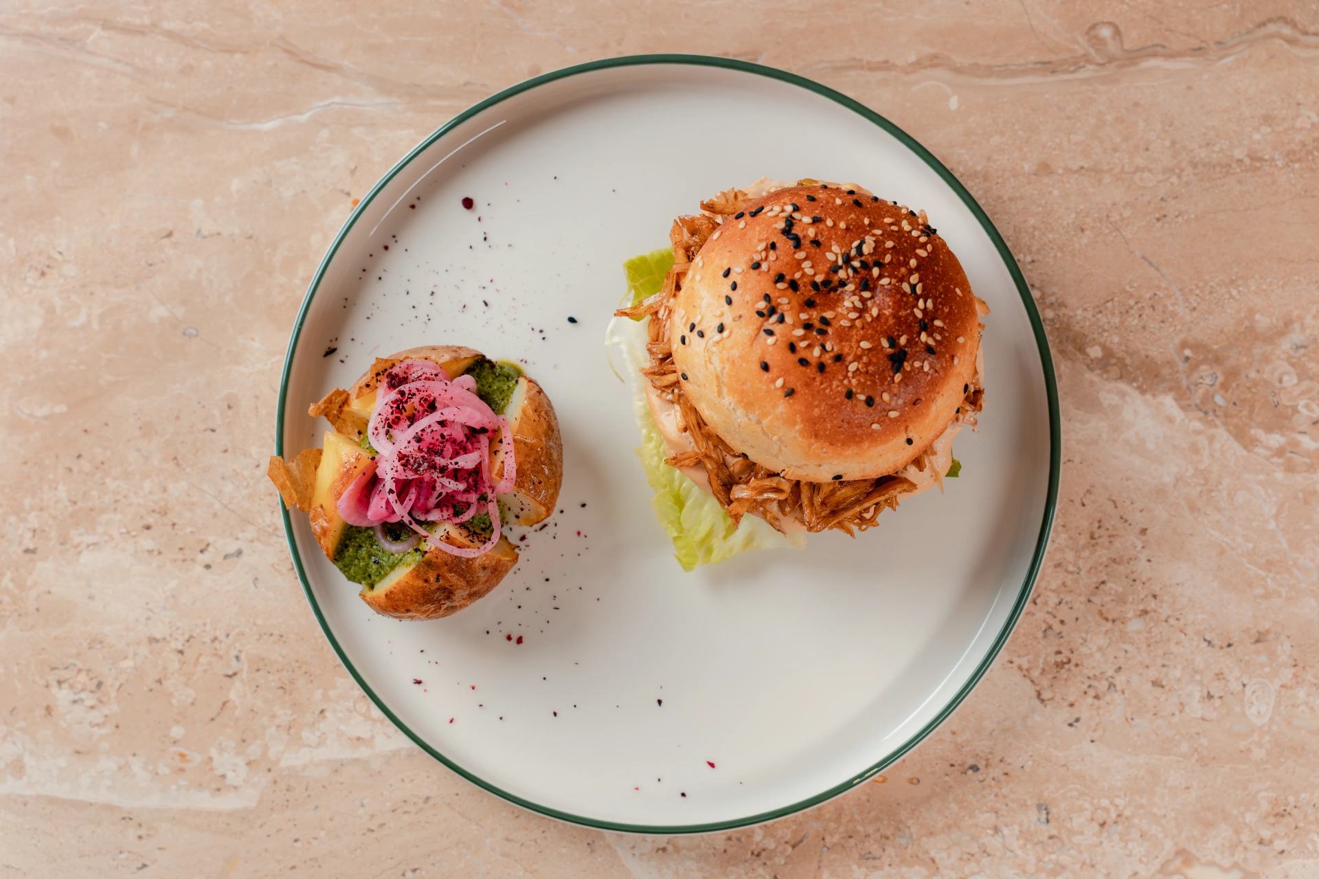 Бургер з фуджу