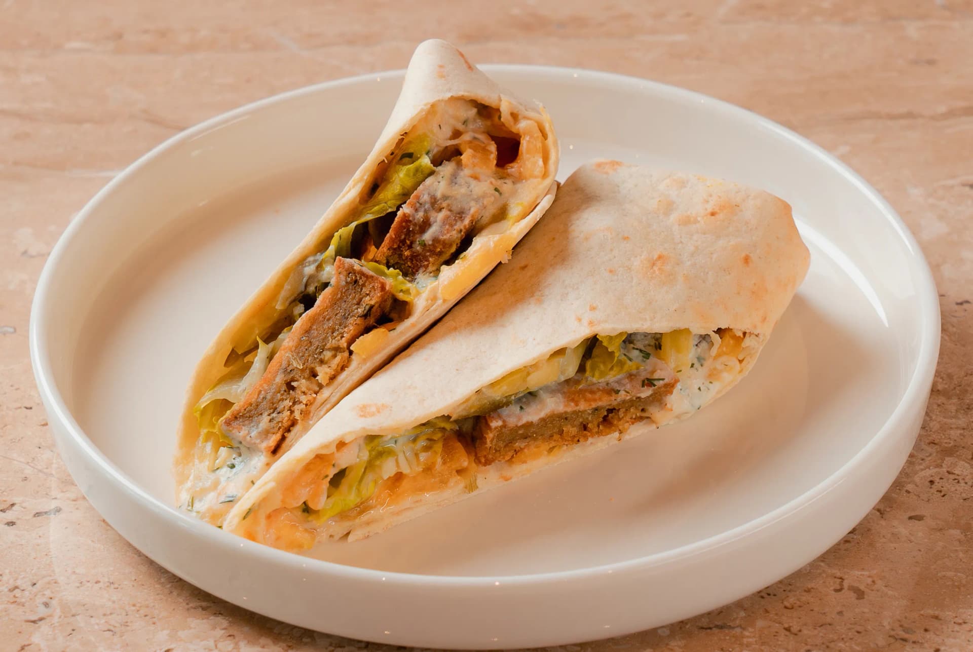 OrganicRoll з фалафелем і дзадзикі