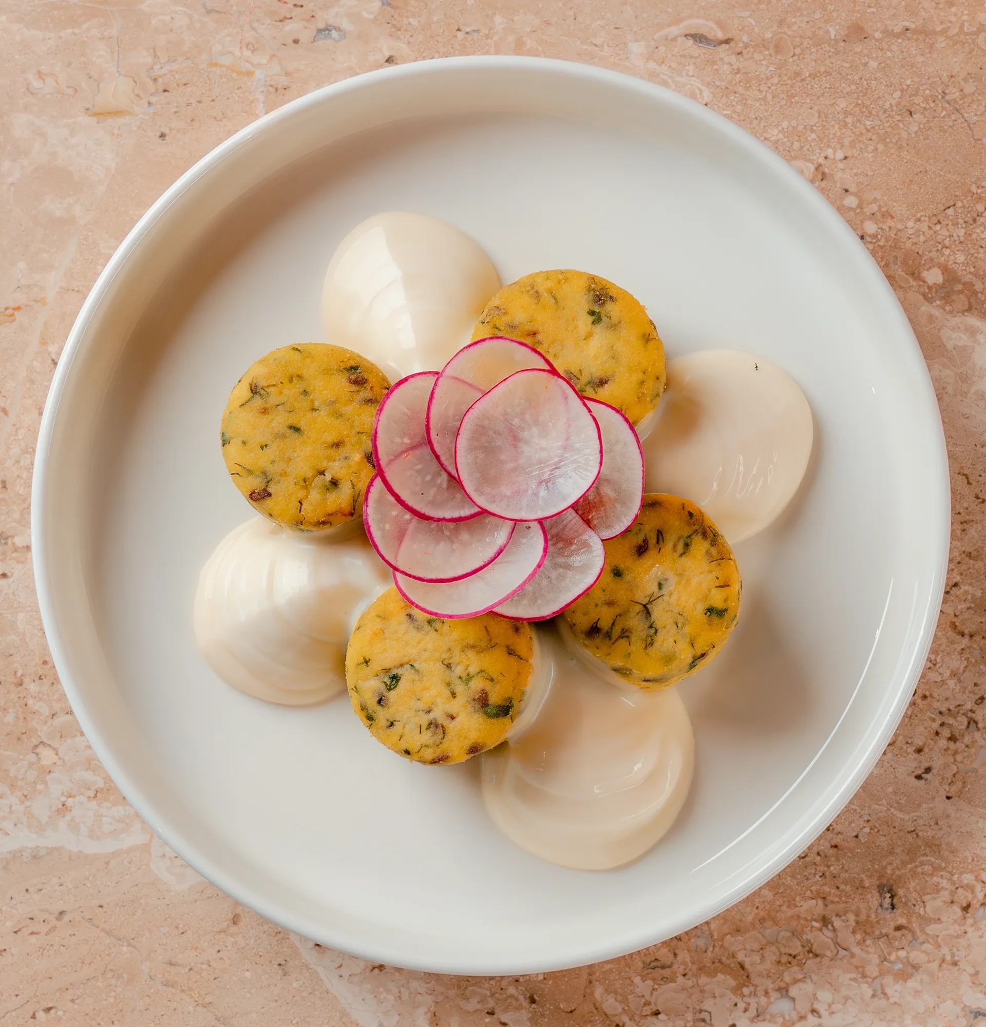 Солоні сирники з тофу